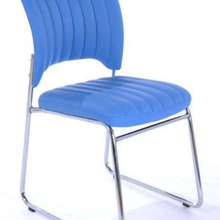 Scaun așteptare pe cadru cromat 45 Scaun așteptare pe cadru cromat 45