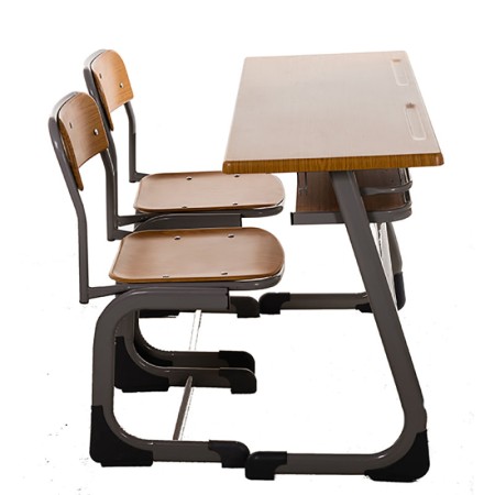 Set bancă școlară pentru elevi dublă