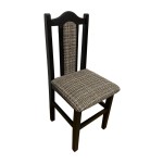 Scaune elegante din lemn masiv de fag, tapițate cu stofă 03 Scaune elegante din lemn masiv de fag, tapițate cu stofă 03