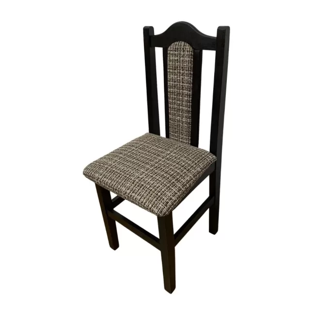 Scaune elegante din lemn masiv de fag, tapițate cu stofă SC-03