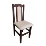 Scaune elegante din lemn masiv de fag, tapițate cu stofă 04 Scaune elegante din lemn masiv de fag, tapițate cu stofă 04