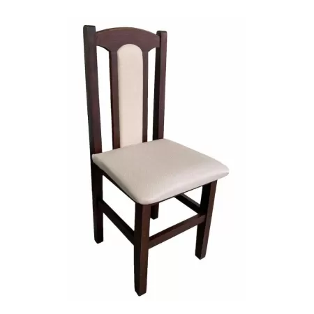 Scaune elegante din lemn masiv de fag, tapițate cu stofă 04