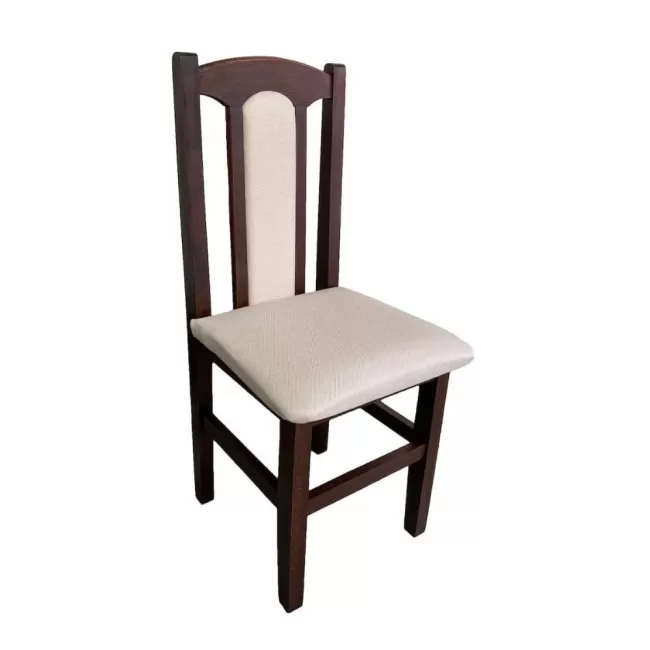 Scaune elegante din lemn masiv de fag, tapițate cu stofă SC-04