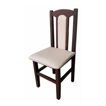 Scaune elegante din lemn masiv de fag, tapițate cu stofă 04
