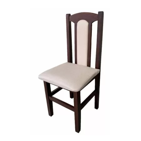 Scaune elegante din lemn masiv de fag, tapițate cu stofă 04