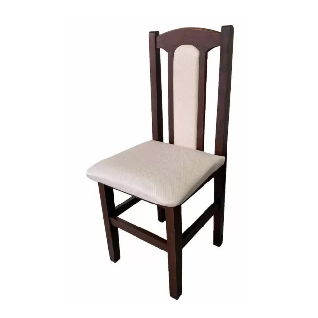 Scaune elegante din lemn masiv de fag, tapițate cu stofă SC-04