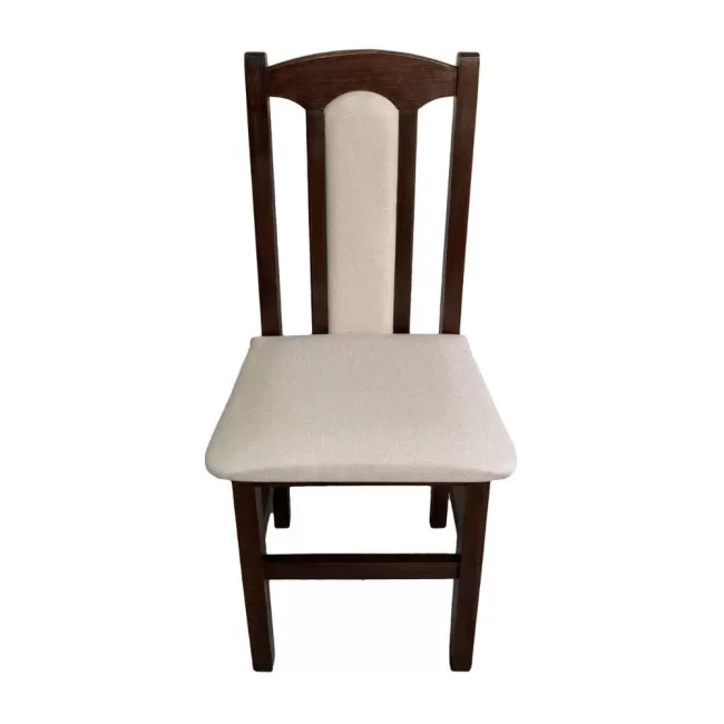 Scaune elegante din lemn masiv de fag, tapițate cu stofă SC-04