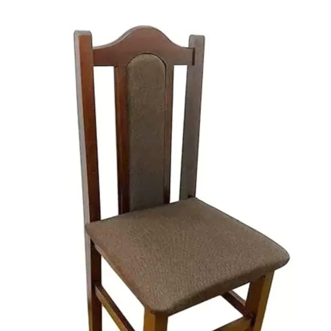 Scaune elegante din lemn masiv de fag, tapițate cu stofă SC-06
