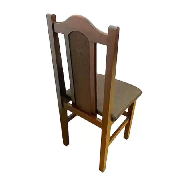 Scaune elegante din lemn masiv de fag, tapițate cu stofă SC-06