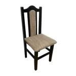 Scaune elegante din lemn masiv de fag, tapițate cu stofă 07