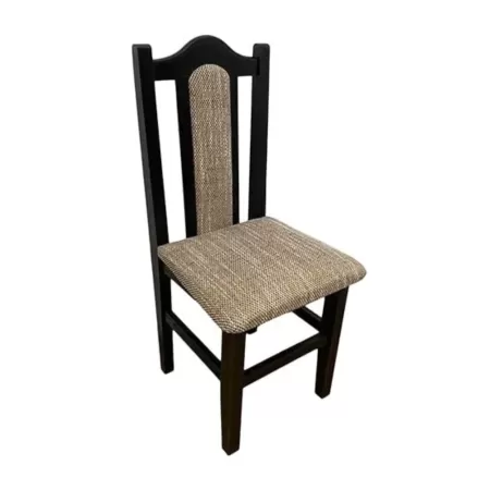 Scaune elegante din lemn masiv de fag, tapițate cu stofă 07