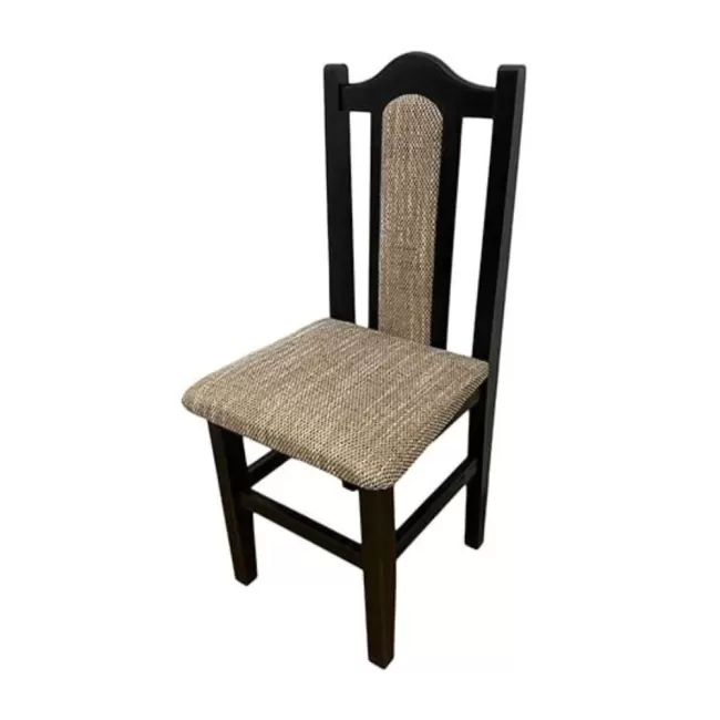 Scaune elegante din lemn masiv de fag, tapițate cu stofă SC-07