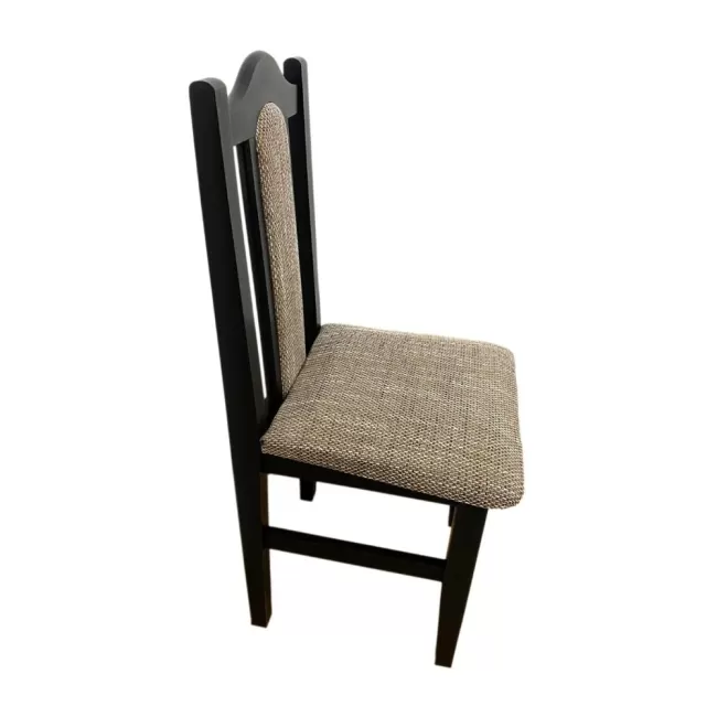 Scaune elegante din lemn masiv de fag, tapițate cu stofă SC-07