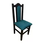 Scaune elegante din lemn masiv de fag, tapițate cu stofă 08