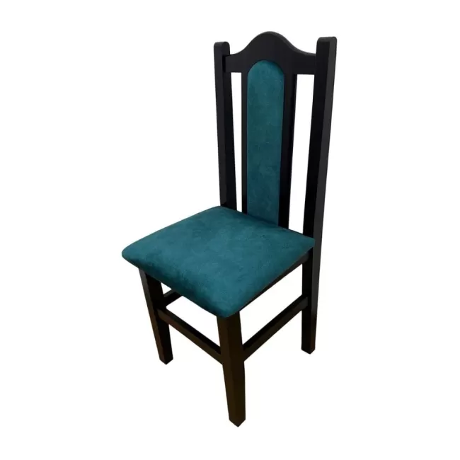 Scaune elegante din lemn masiv de fag, tapițate cu stofă SC-08