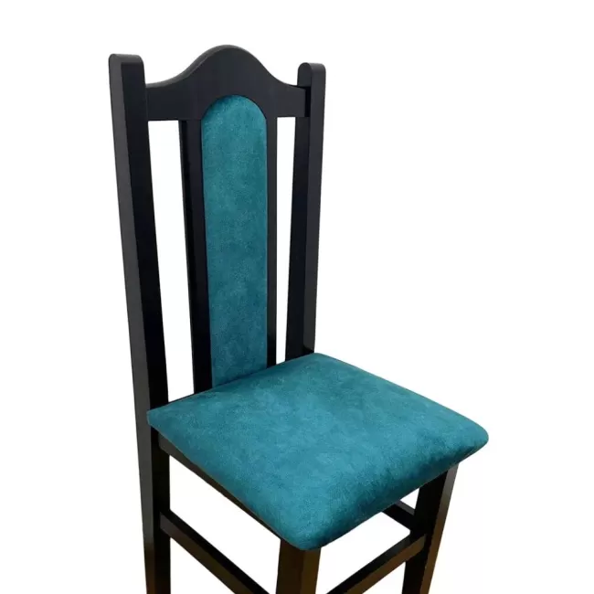 Scaune elegante din lemn masiv de fag, tapițate cu stofă SC-08