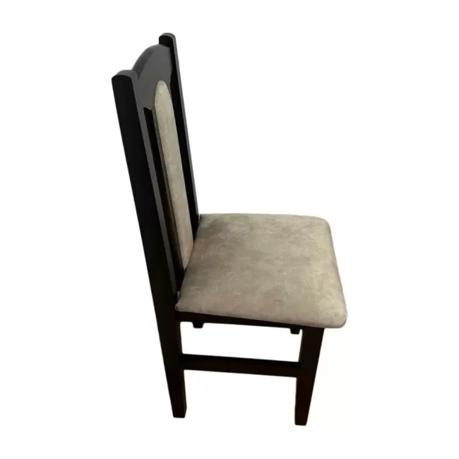 Scaune elegante din lemn masiv de fag, tapițate cu stofă SC-09