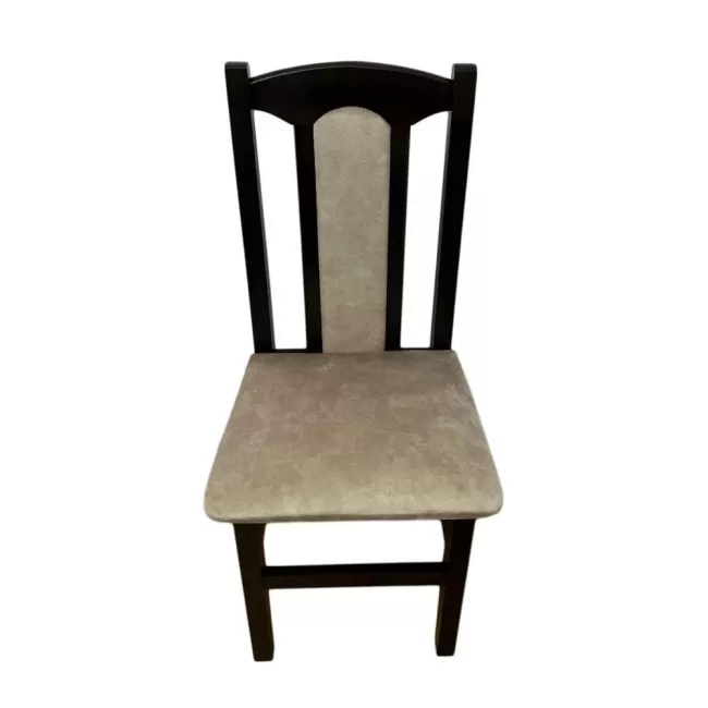Scaune elegante din lemn masiv de fag, tapițate cu stofă SC-09