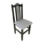 Scaune elegante din lemn masiv de fag, tapițate cu stofă 10 Scaune elegante din lemn masiv de fag, tapițate cu stofă 10