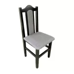 Scaune elegante din lemn masiv de fag, tapițate cu stofă 10