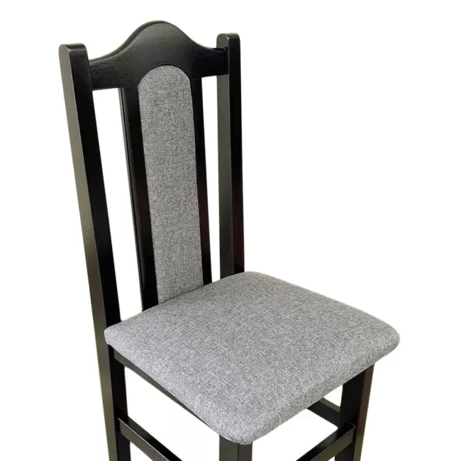 Scaune elegante din lemn masiv de fag, tapițate cu stofă SC-10