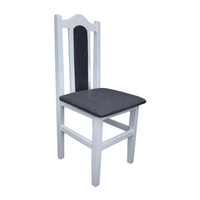 Scaune elegante din lemn masiv de fag, tapițate cu stofă SC-11