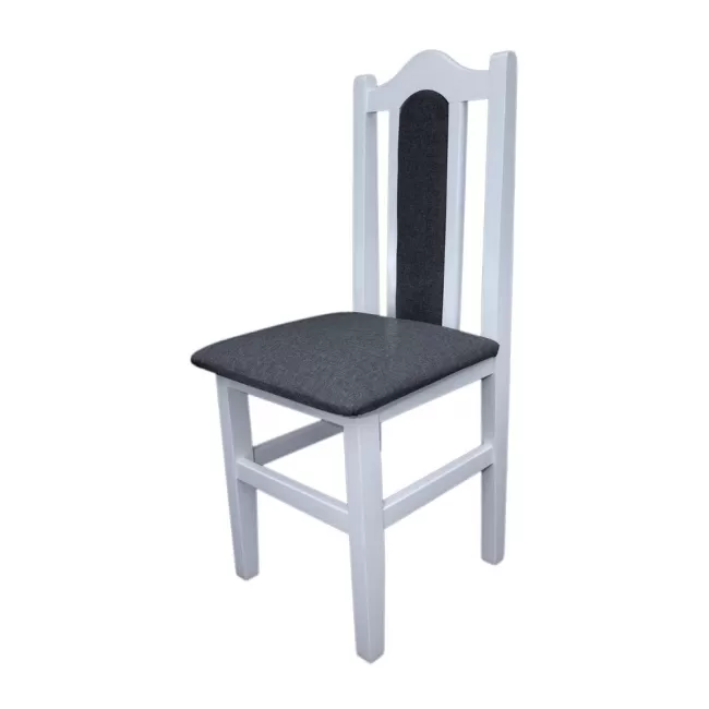 Scaune elegante din lemn masiv de fag, tapițate cu stofă SC-11