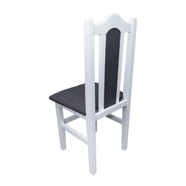 Scaune elegante din lemn masiv de fag, tapițate cu stofă SC-11