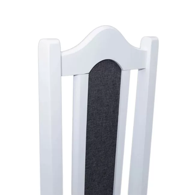 Scaune elegante din lemn masiv de fag, tapițate cu stofă SC-11