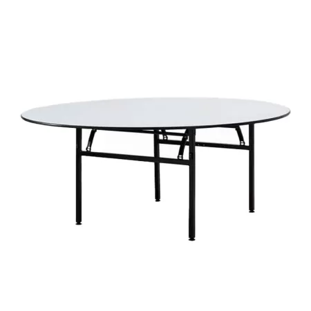 Masă rotundă blat lemn diverse evenimente 180 cm