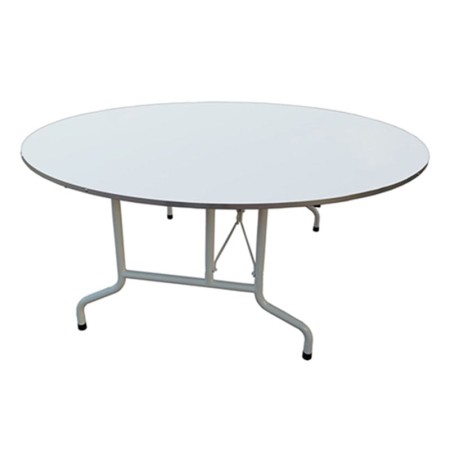 Masă evenimente din MDF laminat cu picioare pliabile-160 cm Masă evenimente din MDF laminat cu picioare pliabile-160 cm