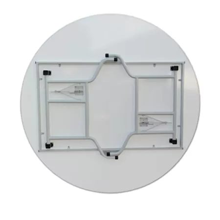 Masă evenimente din MDF laminat cu picioare pliabile-160 cm