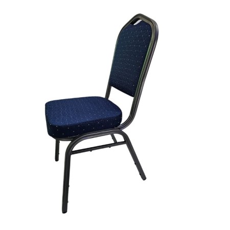 Scaune Horeca cadru antracit cu șezut și spătar albastru Scaune Horeca cadru antracit cu șezut și spătar albastru