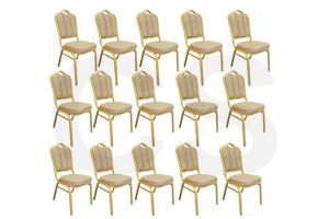 Scaune pentru conferință, diverse evenimente HORECA SM culoarea Crem