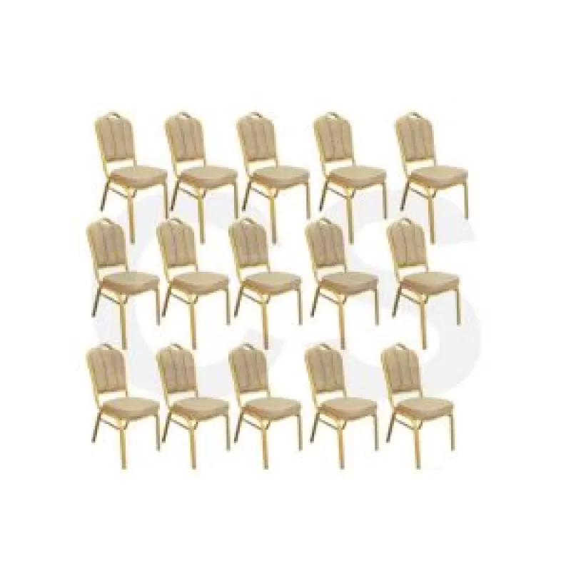 Scaune pentru conferință, diverse evenimente HORECA SM culoarea Crem
