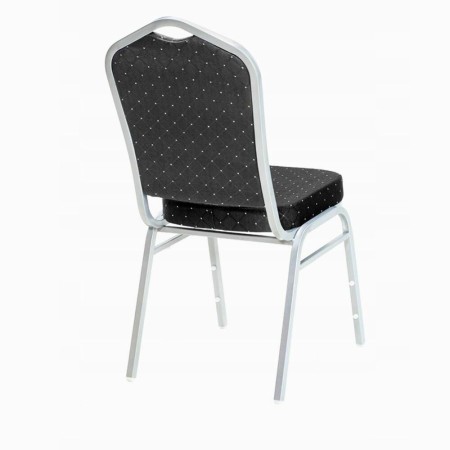 Scaune de evenimente cadru gri stofă culoarea neagră Scaune de evenimente cadru gri stofă culoarea neagră