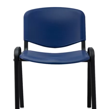 Scaun pentru elevi pe cadru metalic cu plastic