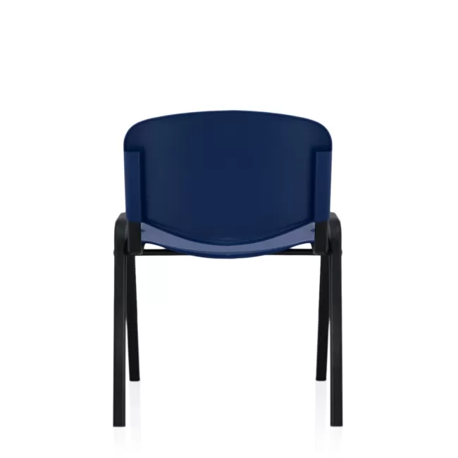 Scaun pentru elevi pe cadru metalic cu plastic