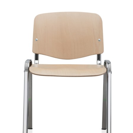 Scaune pentru elevi pe cadru cromat Scaune pentru elevi pe cadru cromat