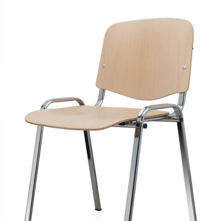 Scaune pentru elevi pe cadru cromat Scaune pentru elevi pe cadru cromat