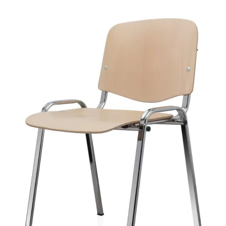 Scaune pentru elevi pe cadru cromat