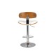 Scaun de bar design elegant si modern-Alb