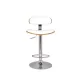 Scaun de bar design elegant si modern-Alb