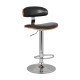 Scaun de bar design elegant si modern-Negru