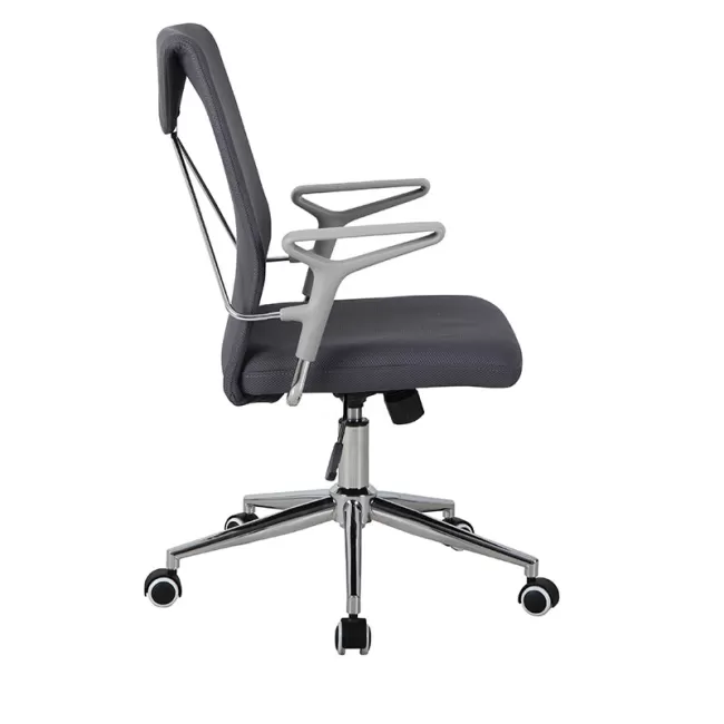 Scaun de birou clasic cu bază stea metalică