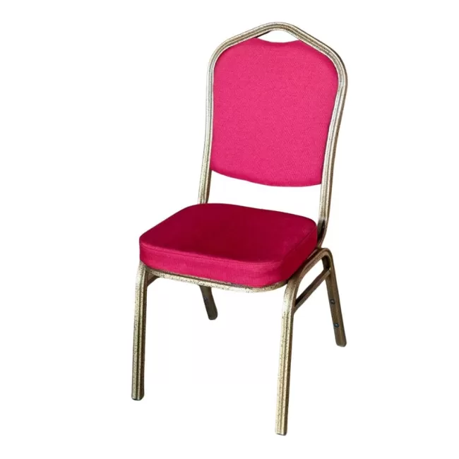 Scaune pentru diverse evenimente cadru auriu TS roșu