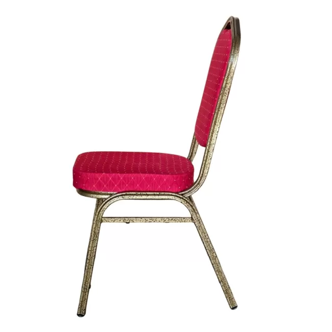 Scaune pentru diverse evenimente cadru auriu TS roșu