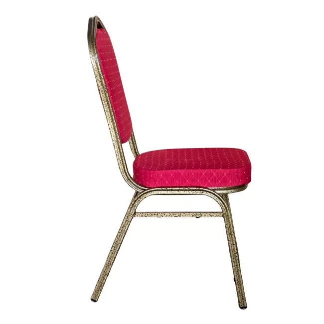 Scaune pentru diverse evenimente cadru auriu TS roșu