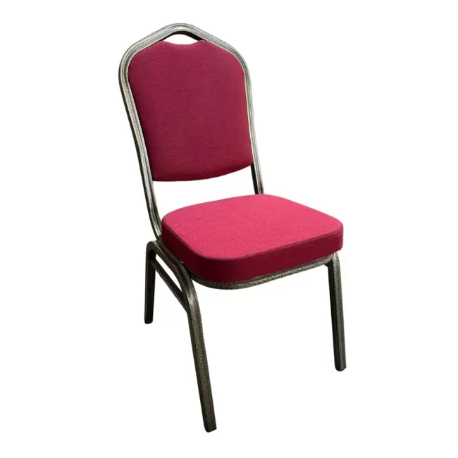 Scaune pentru diverse evenimente cadru auriu TS roșu