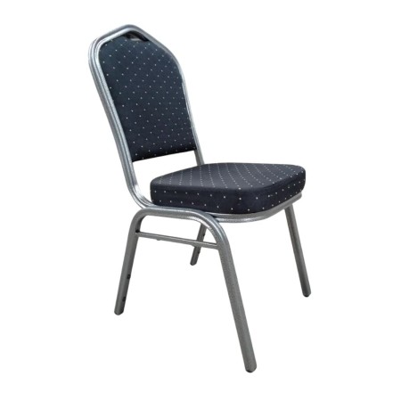 Scaun de evenimente cadru gri stofă culoare negru Scaun de evenimente cadru gri stofă culoare negru